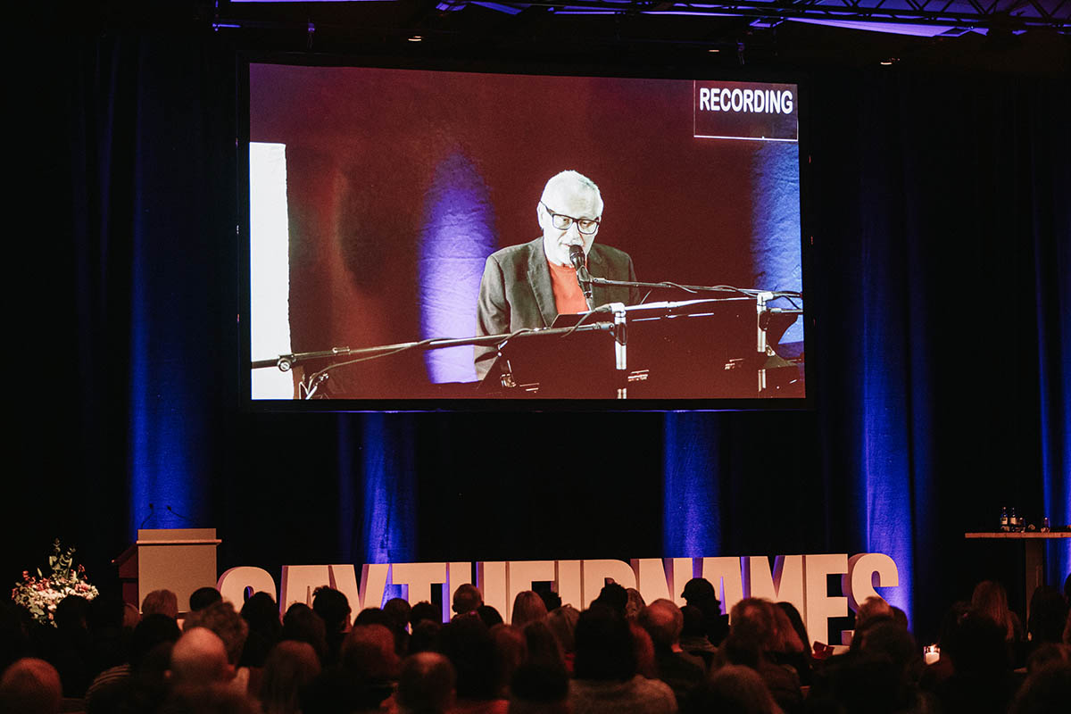 Gedenkveranstaltung am 15.02.2025 im Congress Park Hanau zum fünftes Jahrestag: Array