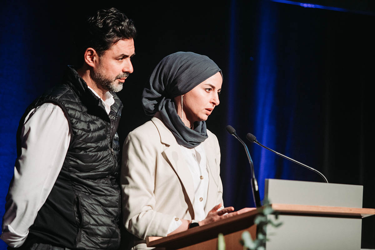 Gedenkveranstaltung am 15.02.2025 im Congress Park Hanau zum fünftes Jahrestag: Array