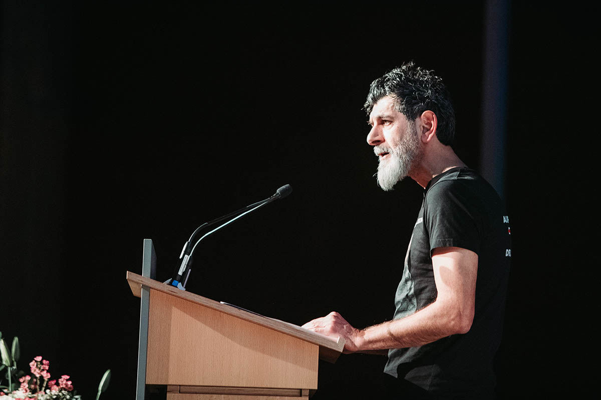 Gedenkveranstaltung am 15.02.2025 im Congress Park Hanau zum fünftes Jahrestag: Array