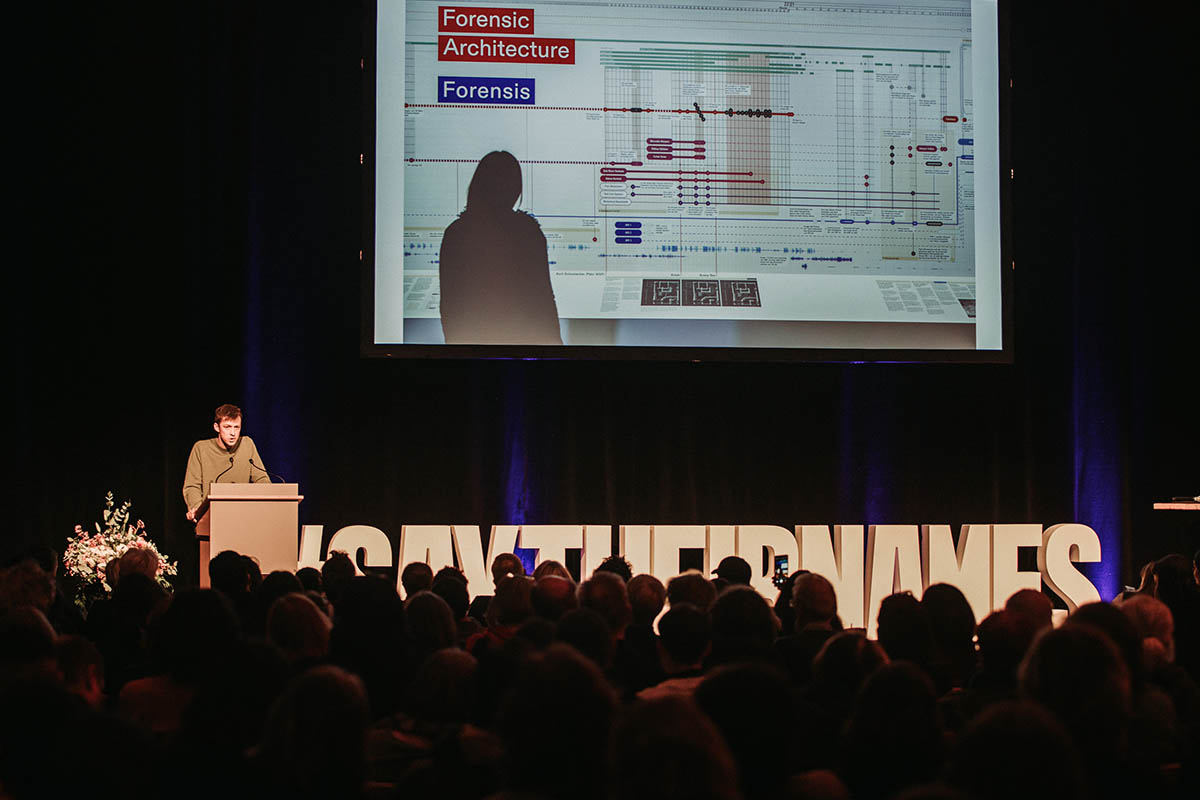 Gedenkveranstaltung am 15.02.2025 im Congress Park Hanau zum fünftes Jahrestag: Array