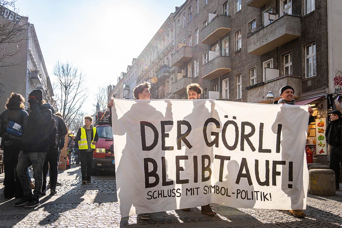 Protest für einen offenen Görlitzer Park: Array