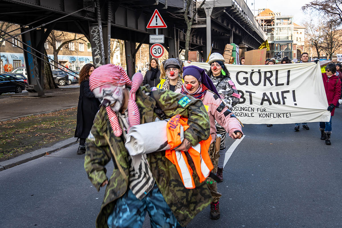 Protest für einen offenen Görlitzer Park: Array