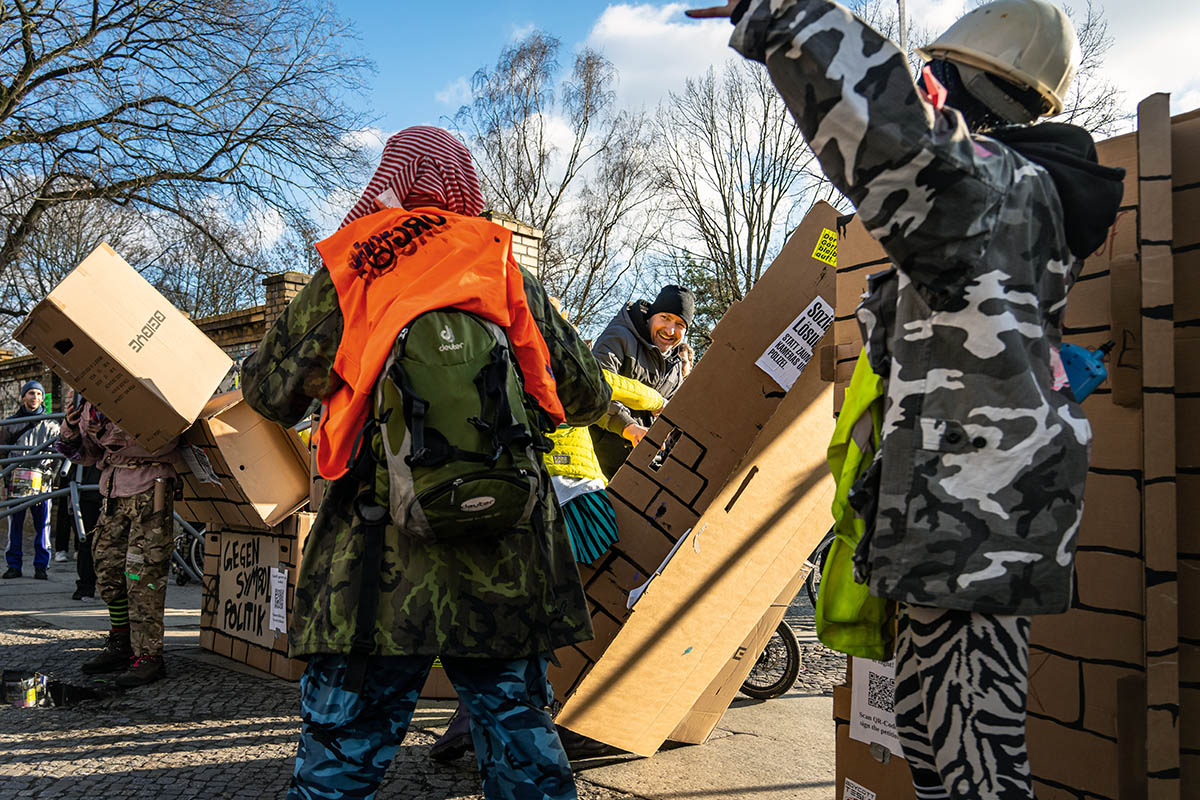 Protest für einen offenen Görlitzer Park: Array