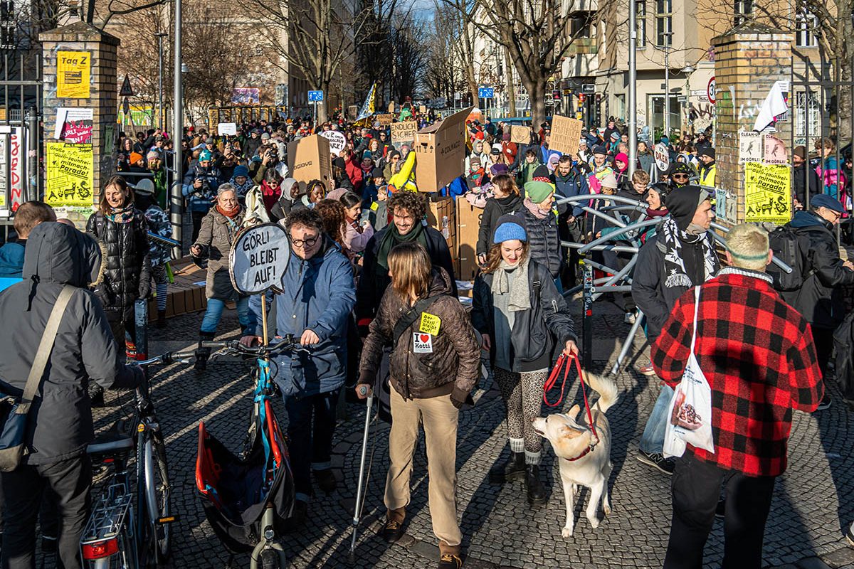 Protest für einen offenen Görlitzer Park: Array