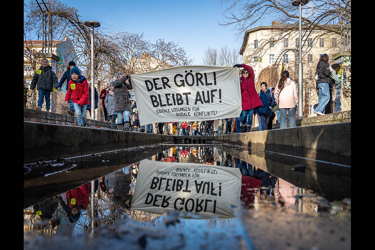 Protest für einen offenen Görlitzer Park: Array