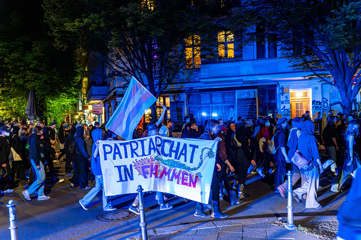 Queerfeministische Walpurgisnachtdemo in Berlin: Array