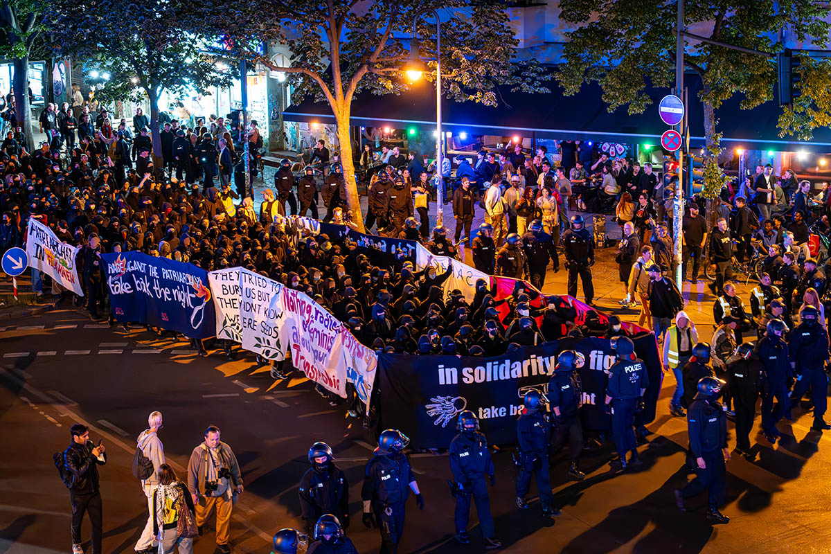Queerfeministische Walpurgisnachtdemo in Berlin: Array