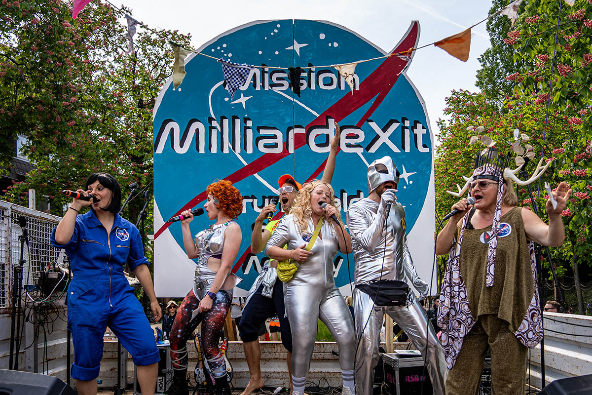 Intergalaktische MyGruni-Demo am 1. Mai: Array