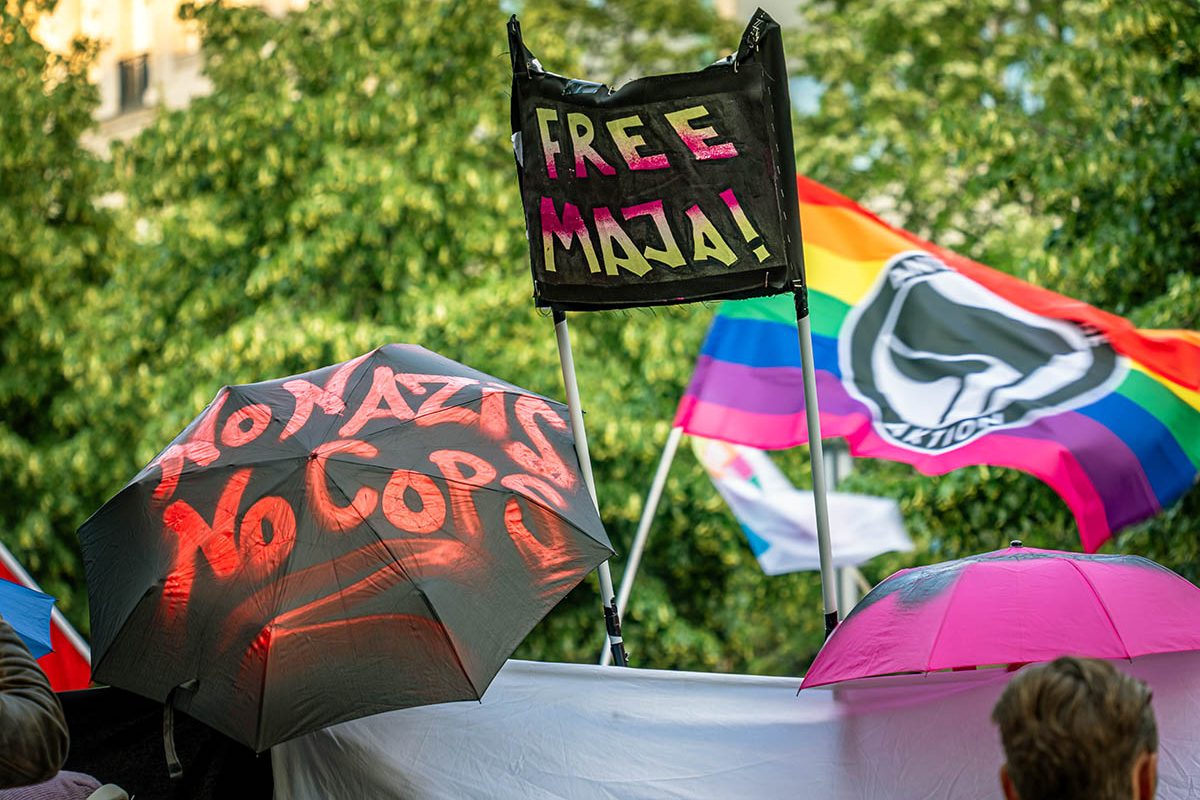 Solidaritätsdemo mit Maja: Array