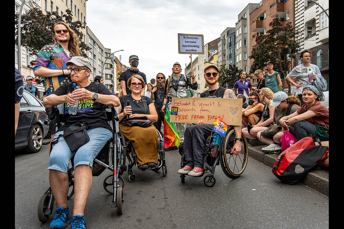 Verrückt behinderte Pride-Parade: Array