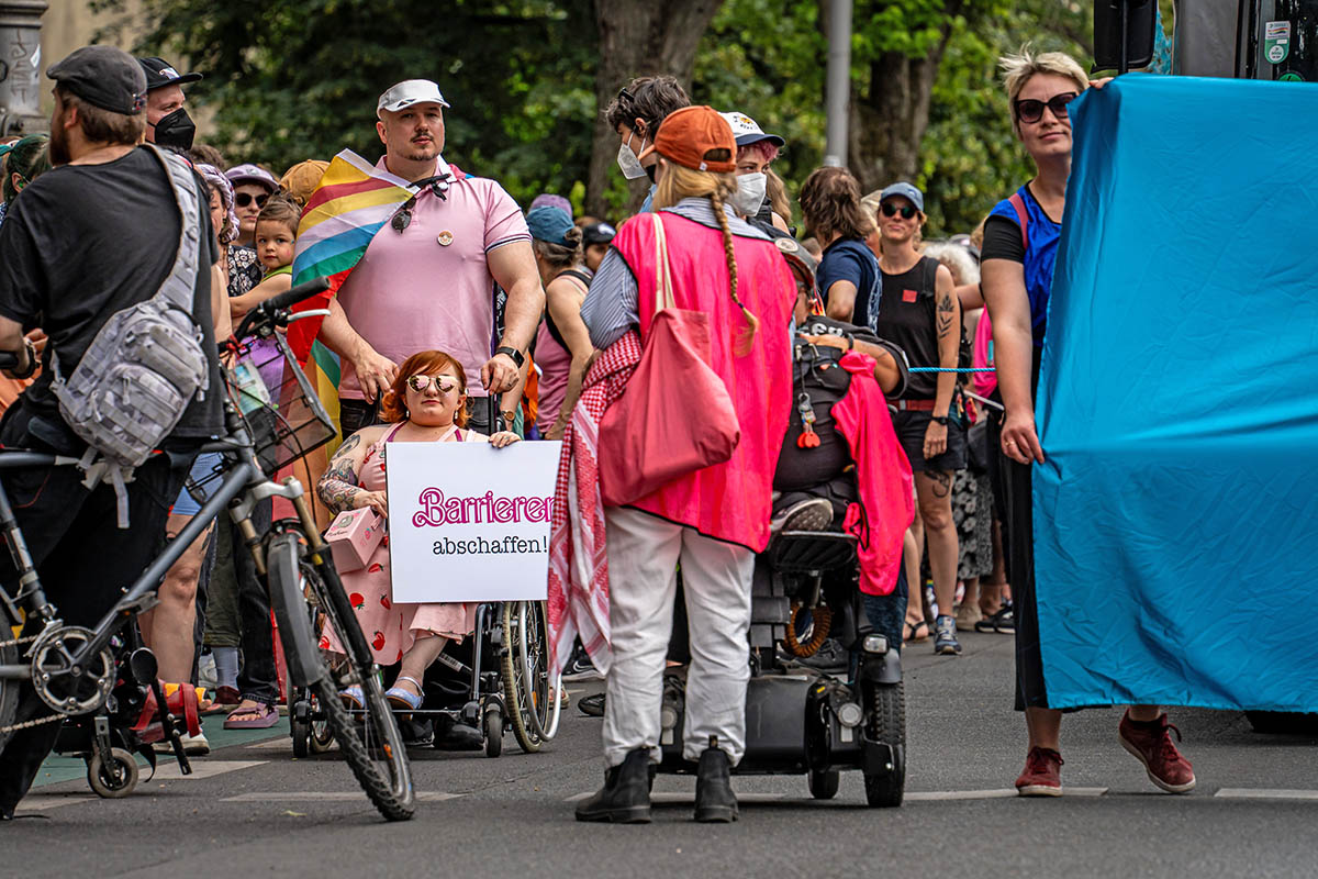 Verrückt behinderte Pride-Parade: Array