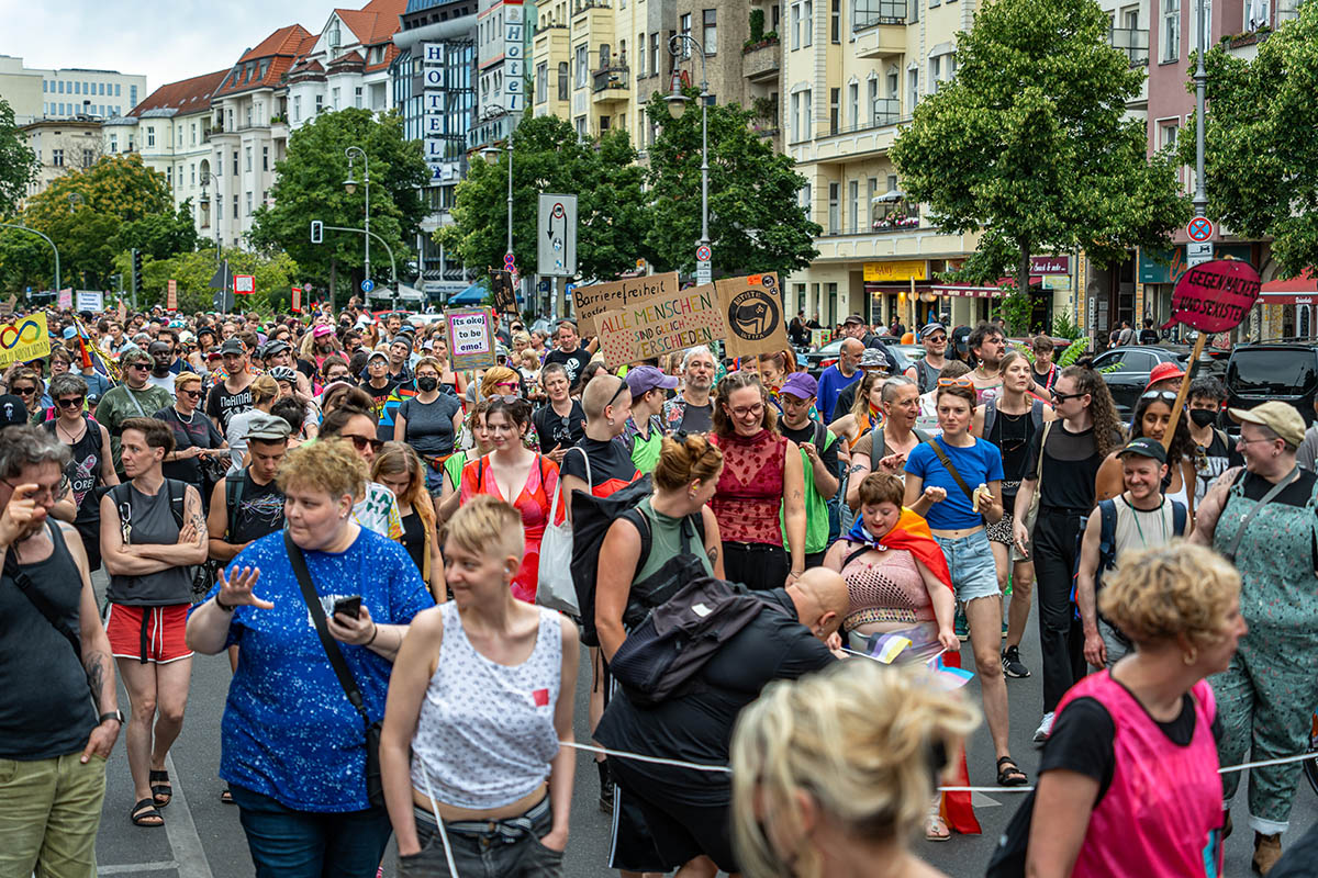 Verrückt behinderte Pride-Parade: Array