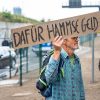 Protest zur Eröffnung der A100:    Array