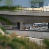 Protest zur Eröffnung der A100:    Array
