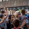 Protest gegen den Marsch fürs Leben religiöser Fundamentalistinnen in Berlin:    Array