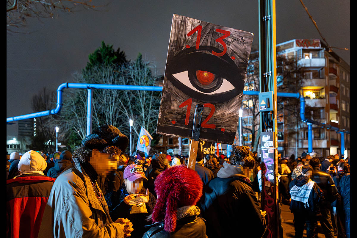 Demo gegen die Polizei am 13.12.: 