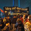 Demo gegen die Polizei am 13.12.:    