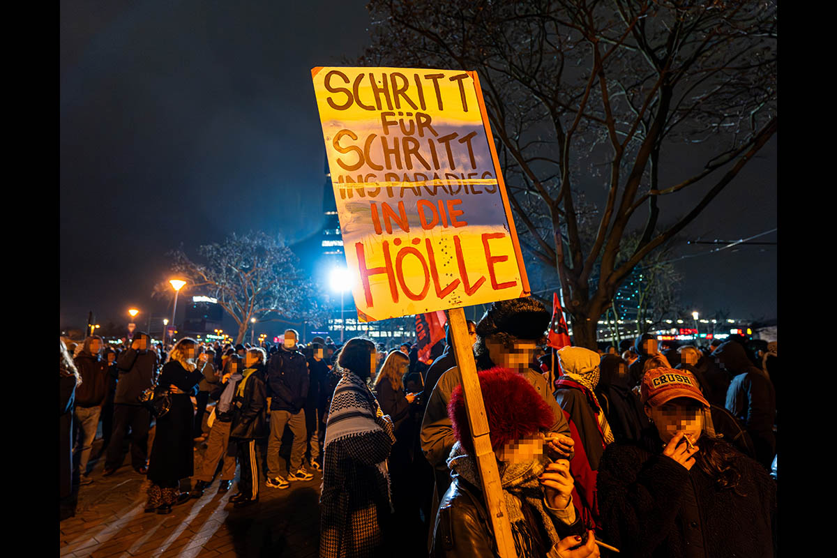 Demo gegen die Polizei am 13.12.: 