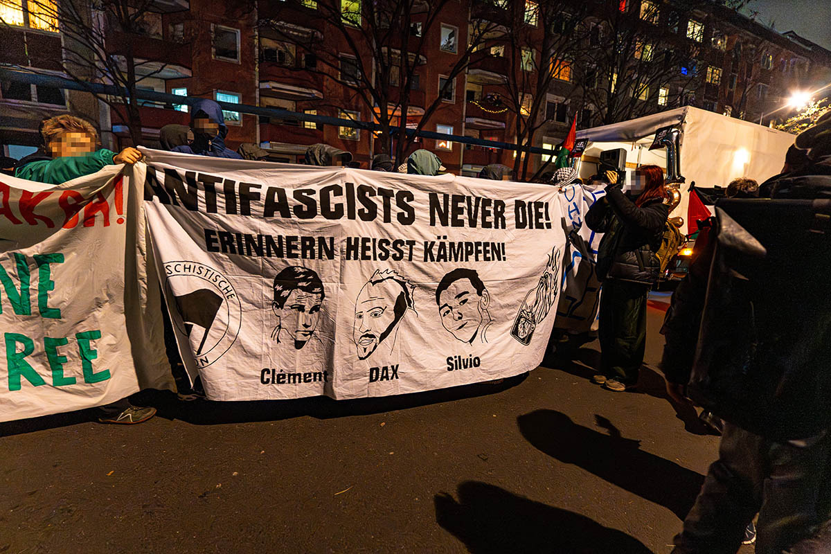 Demo gegen die Polizei am 13.12.: 