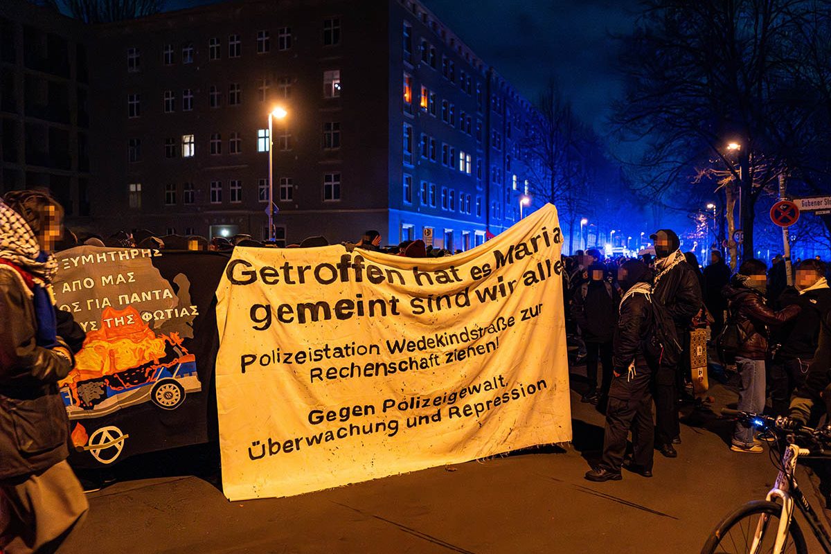 Demo gegen die Polizei am 13.12.: 