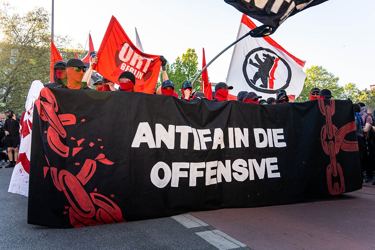 Chaotischer Erster Mai in Kreuzberg: 