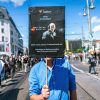 Demonstration gegen die digitale Aufrüstung der Polizei:    Array