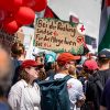 Protest gegen Waffenfabrik im Wedding:    