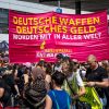 Protest gegen Waffenfabrik im Wedding:    