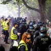 Protest gegen Waffenfabrik im Wedding:    