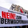 Demonstration gegen KI-Überwachung:    