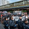 Demonstration gegen KI-Überwachung:    