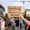 Protest gegen AfD-Wahlkampfstart in Marzahn:    