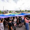 Protest gegen AfD-Wahlkampfstart in Marzahn:    