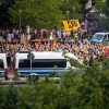 Protest gegen AfD-Wahlkampfstart in Marzahn:    