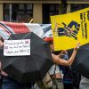Black Lives Matter Kundgebung am Volksbad:    Array