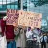 Protest gegen 