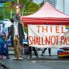 Protest gegen Springer-Demokratiepreis für Peter Thiel:    