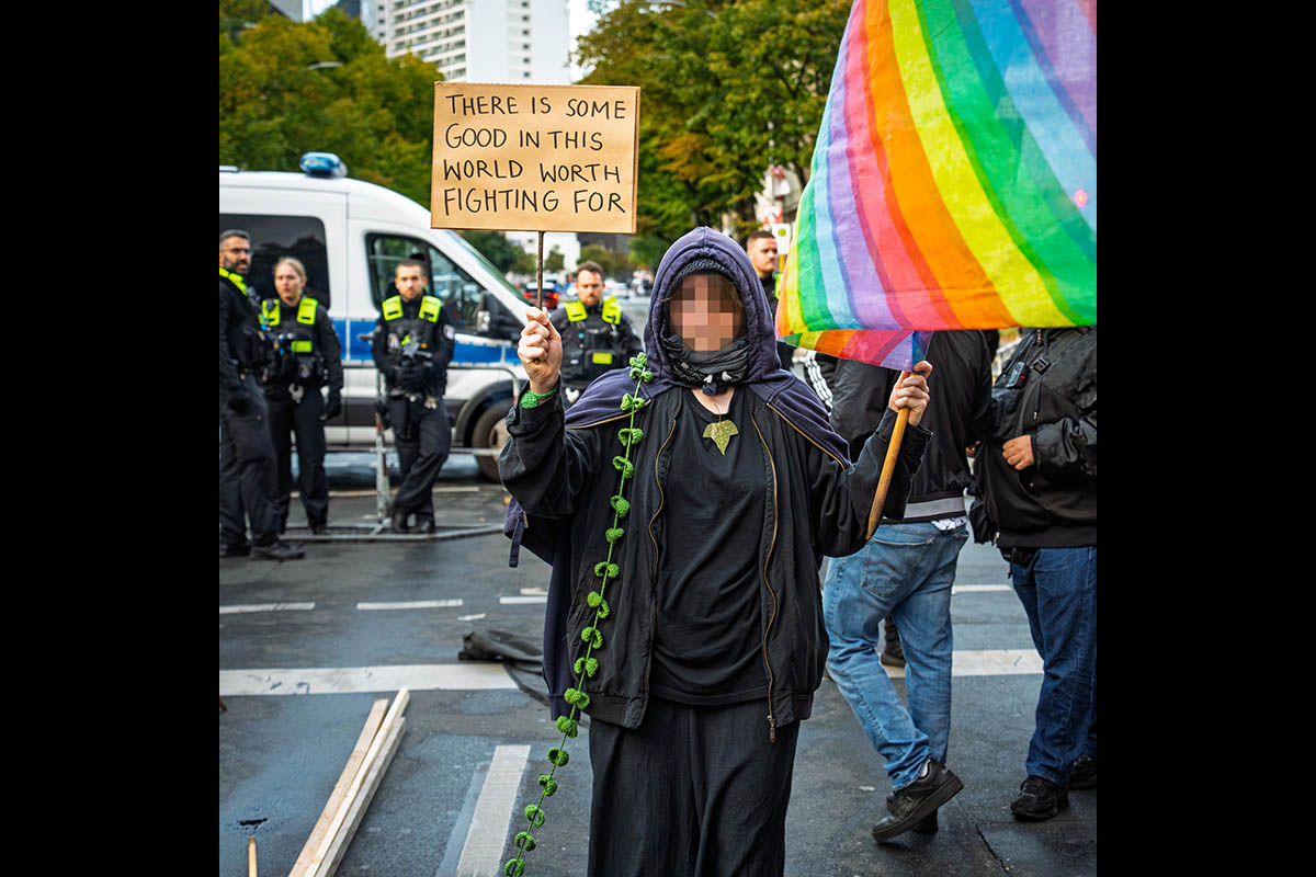 Protest gegen Springer-Demokratiepreis für Peter Thiel: 