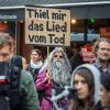 Protest gegen Springer-Demokratiepreis für Peter Thiel:    