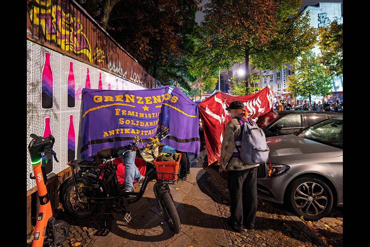 Illegale Räumung des Hugohaus durch die Polizei: 
